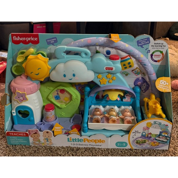 Fsiher-Price Other - Fisher-Price Little People 1-2-3 Babies Playdate Set (NWT)
